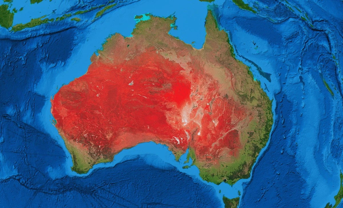Nowe odkrycie pod Australią: Anomalie magnetyczne kształtem przypominające kontynent