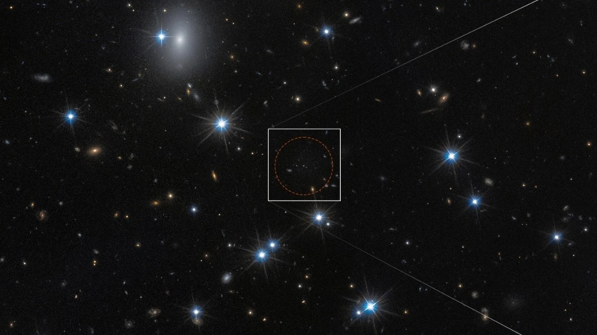 Astronomowie namierzyli najmocniejszego kandydata na galaktykę z ciemnej materii w historii