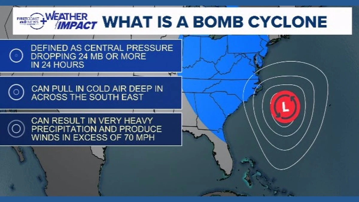Potężna cyklona bombowa uderzy w USA? Prognozy pogarszają się z godziny na godzinę - image 1