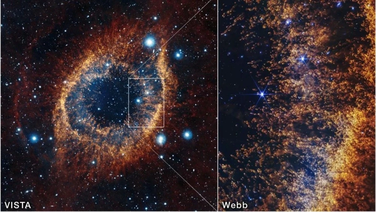 JWST ujawnia szczegóły 'Oka Saurona': widok, który daje nam wgląd w przyszłość Słońca