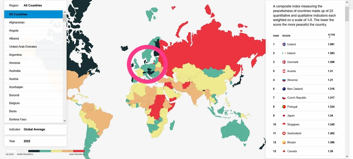 Gdzie się udać w razie wojny? Najbezpieczniejsze kraje świata — w tym dwa w Europie - image 1