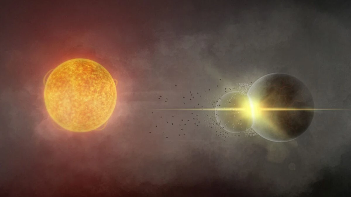Dwa planety zderzyły się na niebie? Astronomowie zaobserwowali coś "kompletnie szalonego"