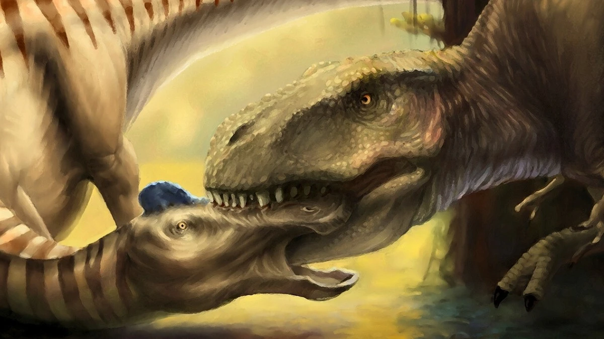 Ząb T. Rex w czaszce innego dinozaura: Odkrycie, które zmienia nasze patrzenie na łowcę wszech czasów